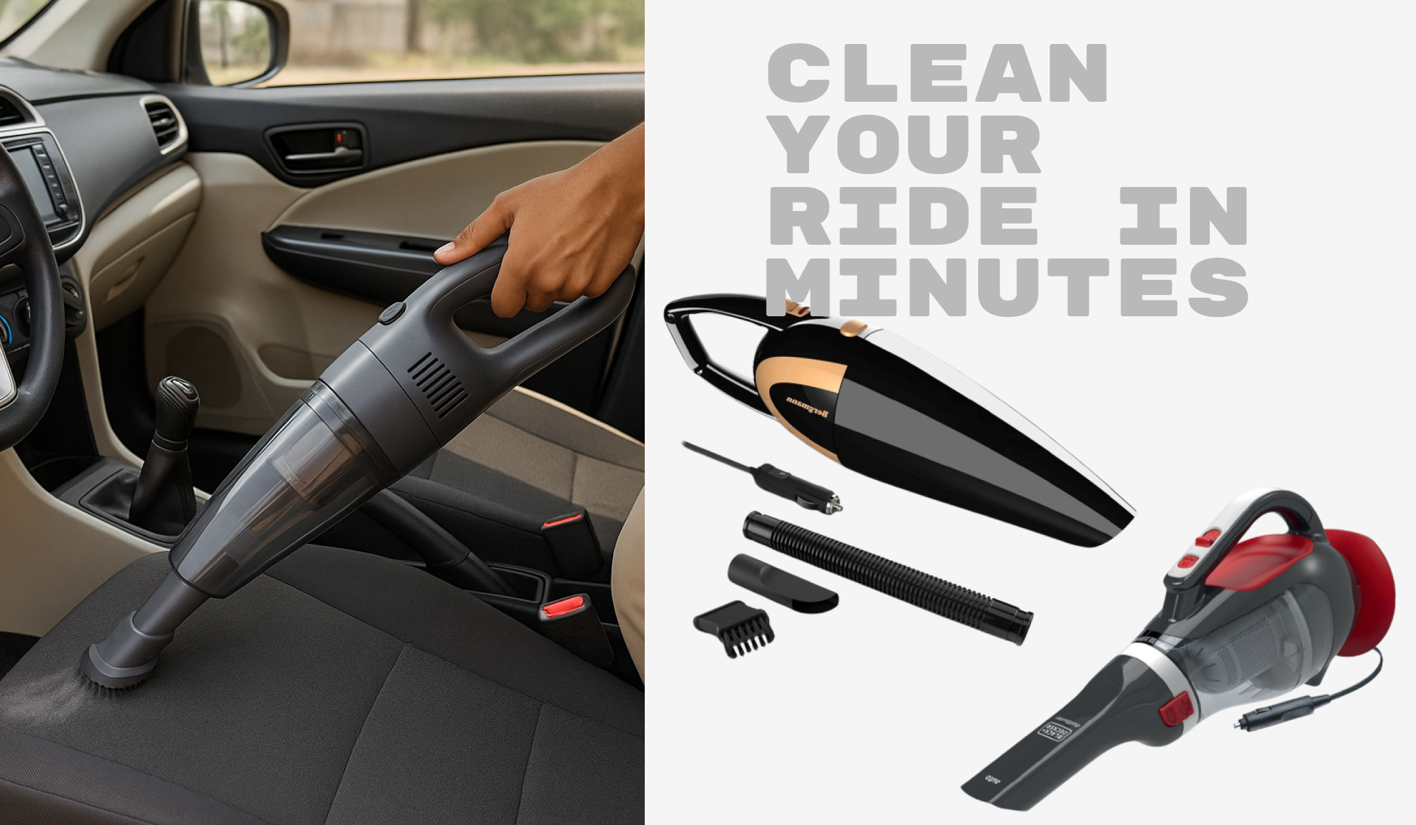 7 Car Vacuum Cleaners Under ₹2500 – Clean Your Ride in Minutes