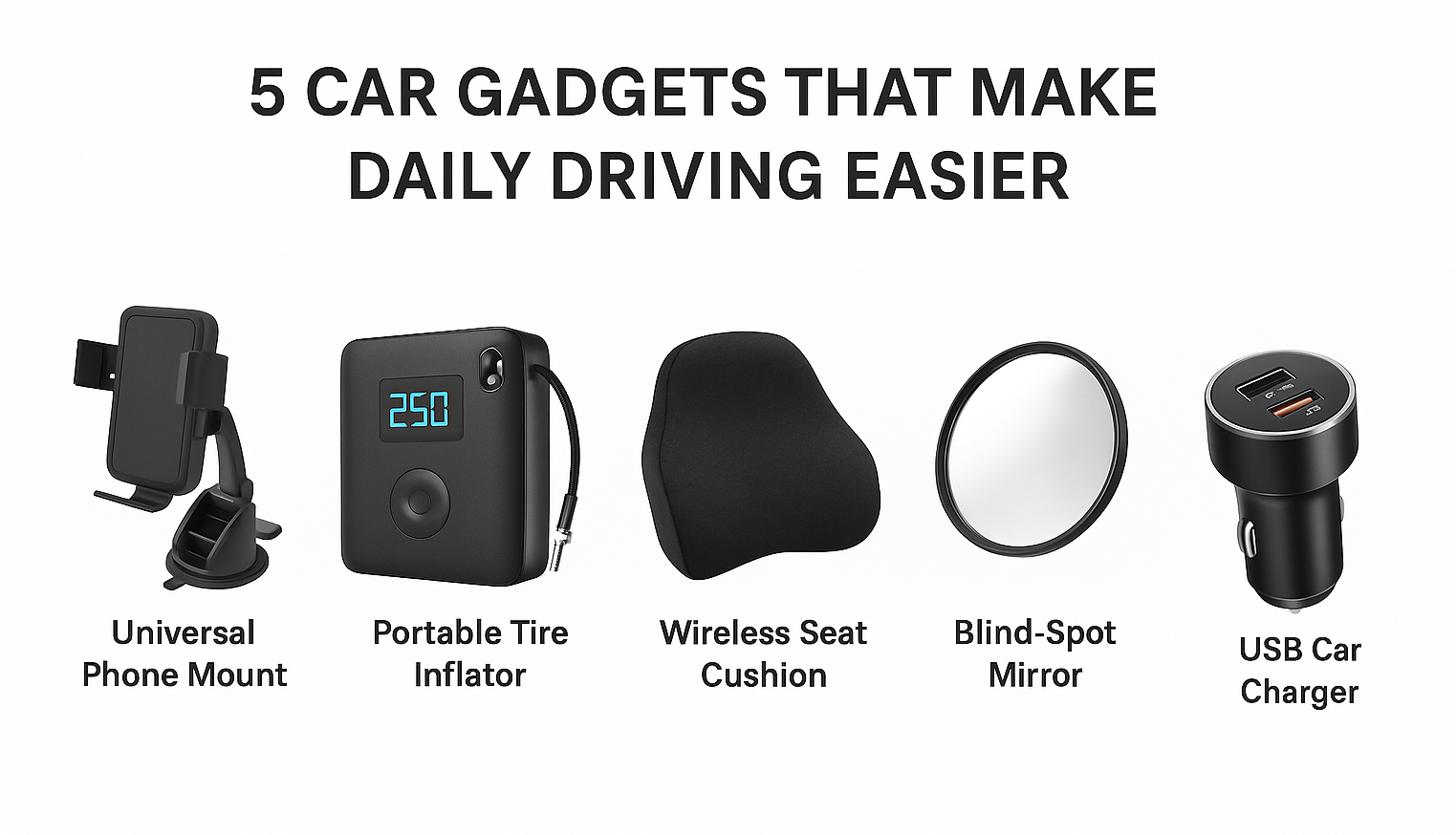 5 Car Gadgets That Make Daily Driving Easier