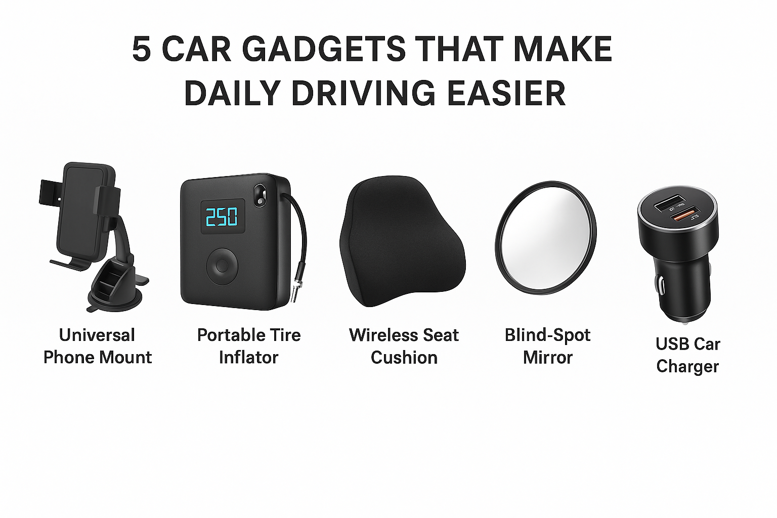 5 Car Gadgets That Make Daily Driving Easier